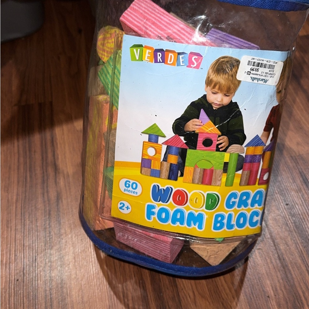 Colorful Foam Blocks for Kids